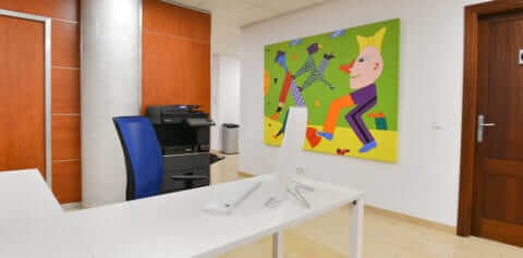 Office Hochzeitsfinca Mallorca
