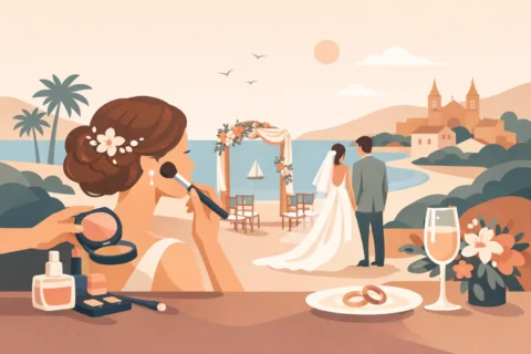 Brautstyling Mallorca Hochzeit stilvoll planen