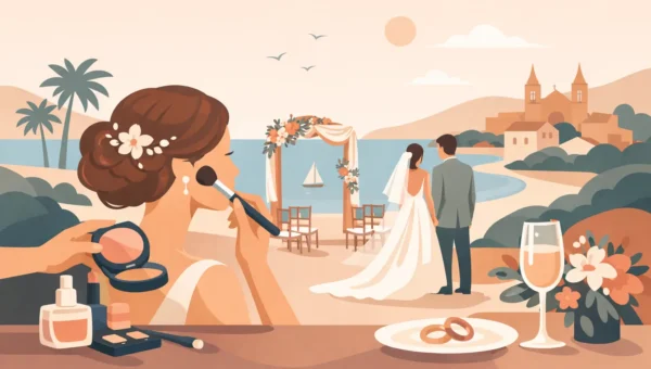 Brautstyling Mallorca Hochzeit stilvoll planen