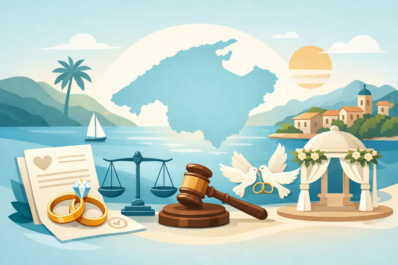 Ist eine Hochzeit auf Mallorca rechtsgültig?