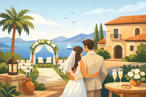 Ablauf freie Trauung Finca auf Mallorca