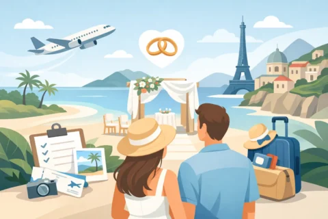 Hochzeit im Ausland planen ohne Stress