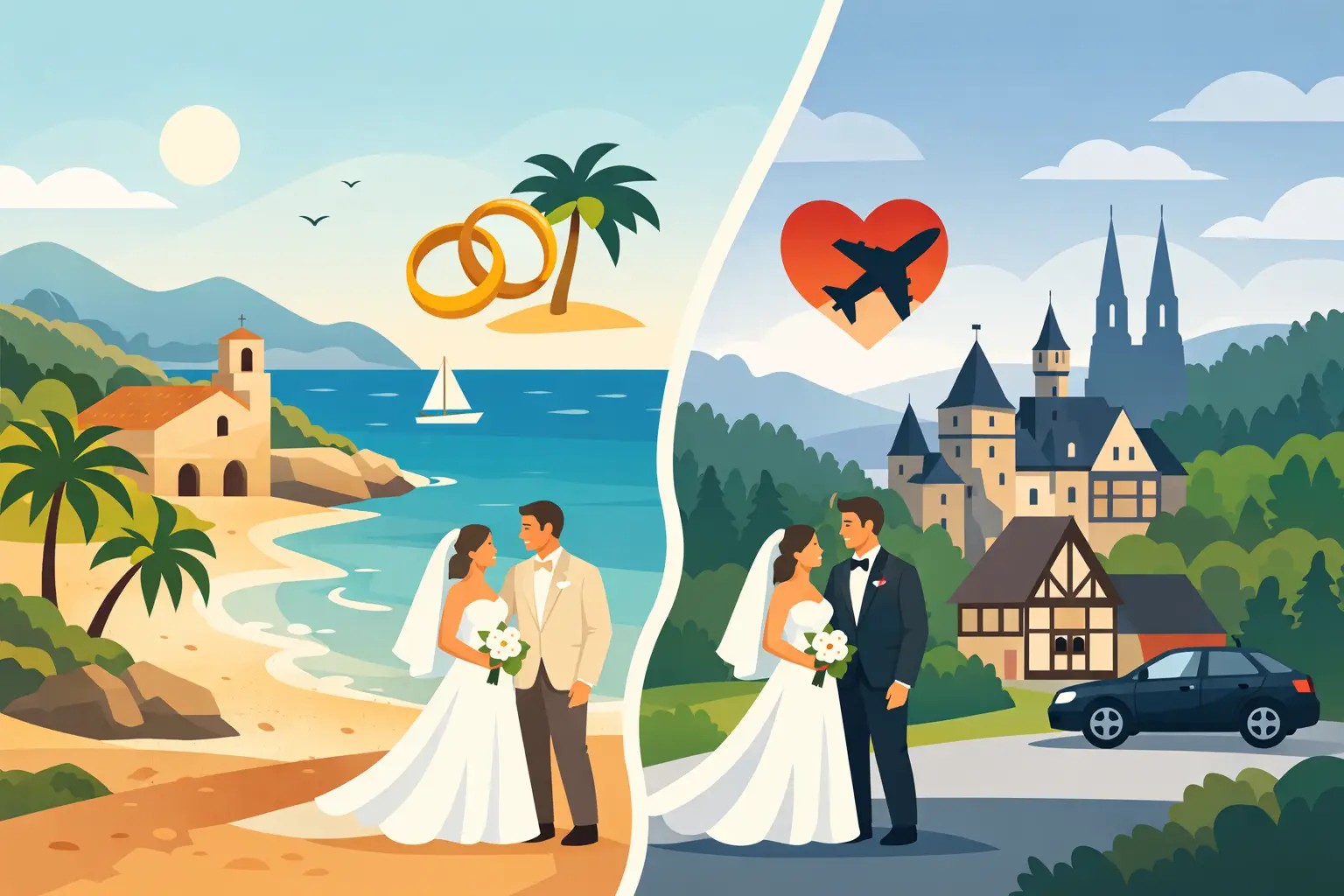 Mallorca Hochzeit oder Deutschland?