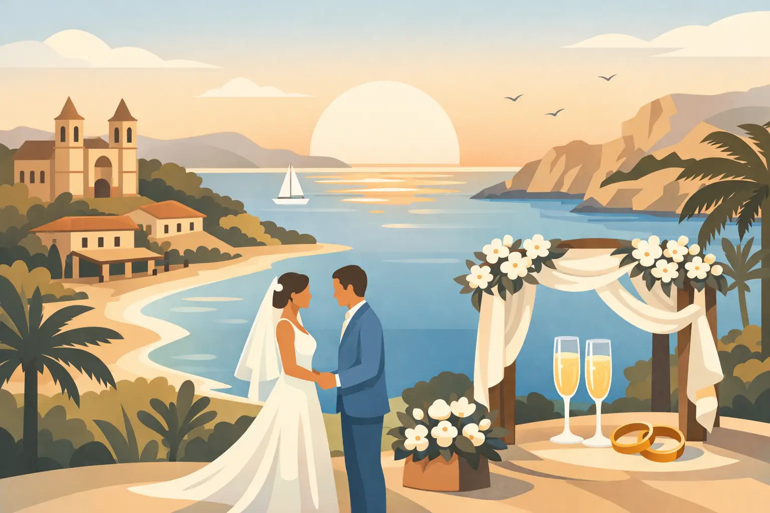 Wann sollte man eine Mallorca-Hochzeit buchen?
