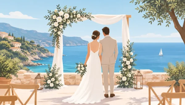 Beispiel einer Sommerhochzeit auf Mallorca