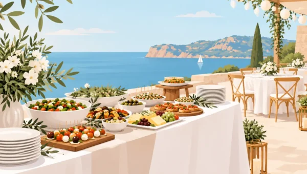 Buffet Menü Hochzeit auf Mallorca stilvoll planen